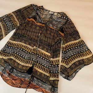 Nice comfortable bohemian top.